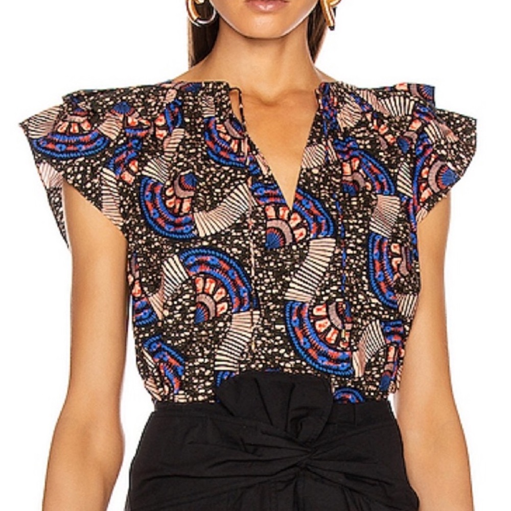 ULLA JOHNSON Elm Top in Army $279 6